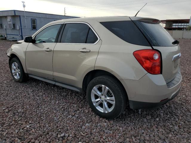 2GNALBEC3B1191342 - 2011 CHEVROLET EQUINOX LS BEIGE photo 2