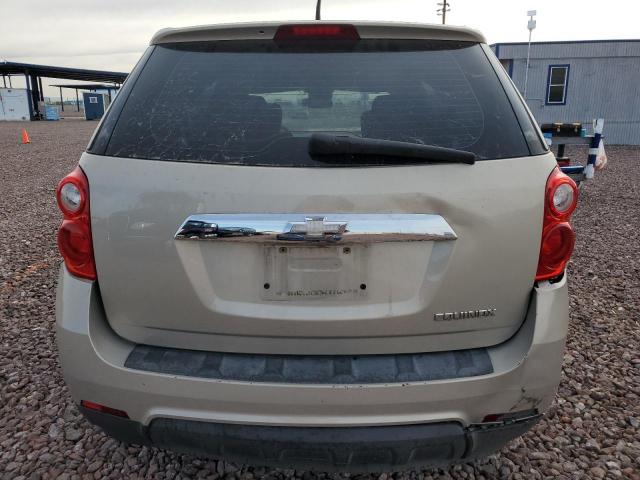 2GNALBEC3B1191342 - 2011 CHEVROLET EQUINOX LS BEIGE photo 6