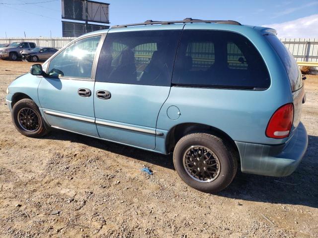 2B4FP2534XR447397 - 1999 DODGE CARAVAN BLUE photo 2