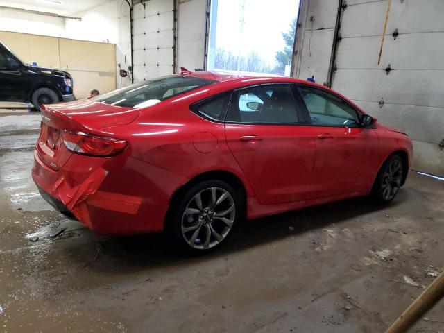 1C3CCCDG9GN148081 - 2016 CHRYSLER 200 S RED photo 3