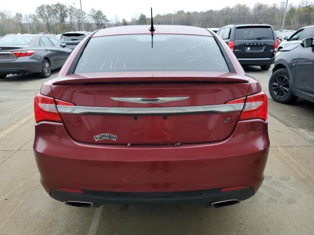 1C3CCBCG8EN164779 - 2014 CHRYSLER 200 LIMITED MAROON photo 6