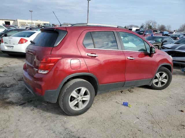 3GNCJLSB8KL355165 - 2019 CHEVROLET TRAX 1LT RED photo 3