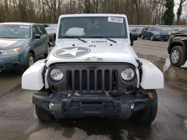 1C4AJWAG8JL861068 - 2018 JEEP WRANGLER SPORT WHITE photo 5