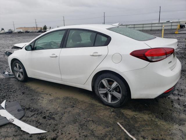 3KPFL4A73JE167157 - 2018 KIA FORTE LX WHITE photo 2