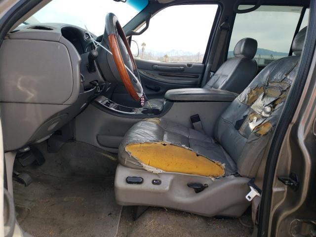 5LMFU28R01LJ27935 - 2001 LINCOLN NAVIGATOR თაფლისფერი ფოტო 7