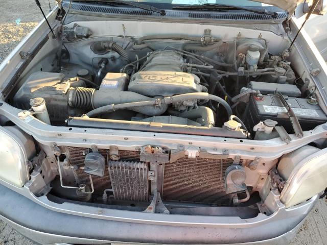 5TBRT34191S218965 - 2001 TOYOTA TUNDRA ACCESS CAB ვერცხლისფერი ფოტო 11