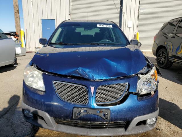 5Y2SL65807Z429243 - 2007 PONTIAC VIBE BLUE photo 5