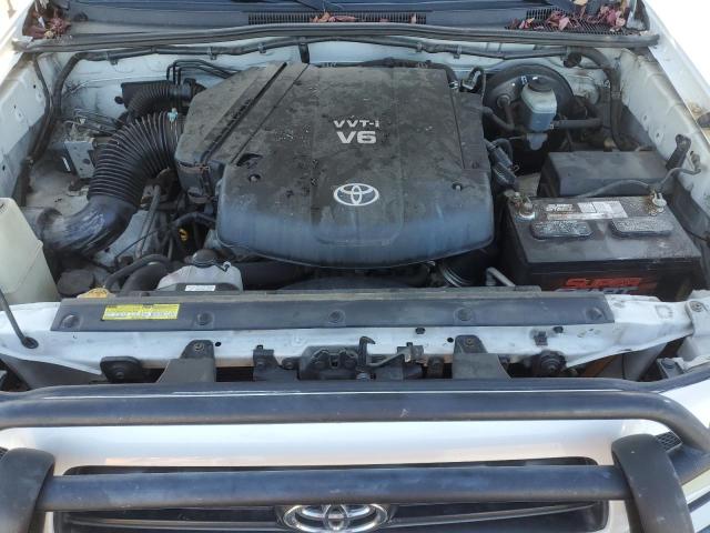 5TETU62N35Z069592 - 2005 TOYOTA TACOMA PRERUNNER ACCESS CAB WHITE photo 11