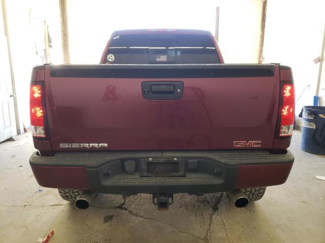 3GTP2XE2XDG338986 - 2013 GMC SIERRA K1500 DENALI BURGUNDY photo 6