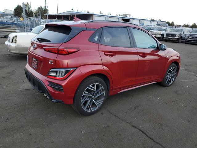 KM8K3CA35NU908465 - 2022 HYUNDAI KONA N LINE RED photo 3