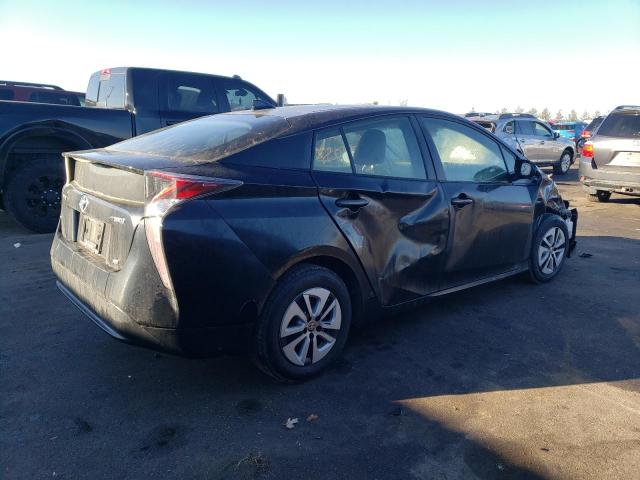 JTDKARFU5J3061591 - 2018 TOYOTA PRIUS BLACK photo 3