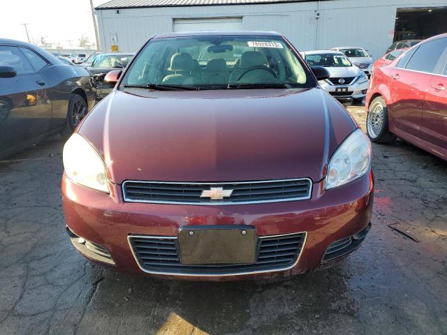 2G1WC58R679165593 - 2007 CHEVROLET IMPALA LT BURGUNDY photo 5