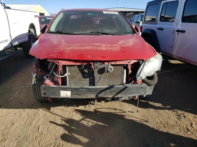 2T1BU4EE5CC825356 - 2012 TOYOTA COROLLA BASE RED photo 5