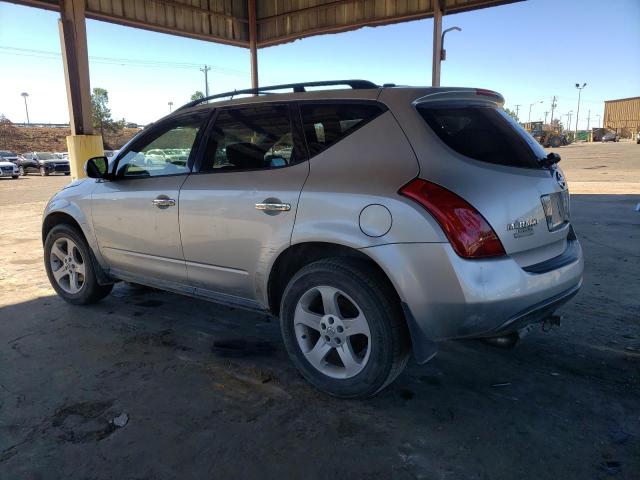 JN8AZ08TX4W222688 - 2004 NISSAN MURANO SL GRAY photo 2