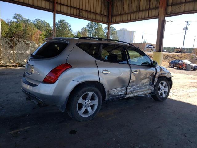 JN8AZ08TX4W222688 - 2004 NISSAN MURANO SL GRAY photo 3