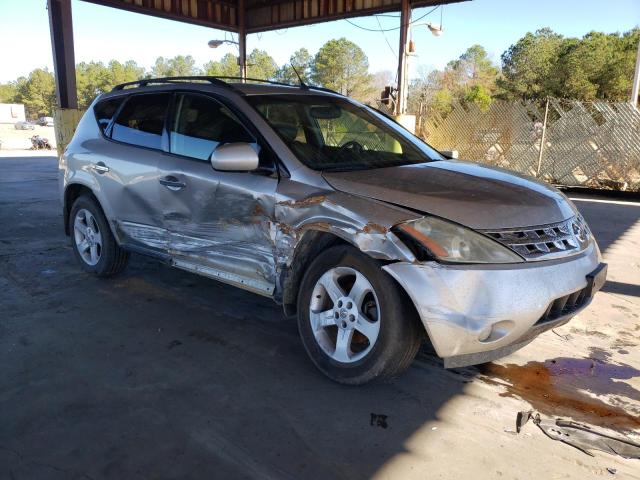 JN8AZ08TX4W222688 - 2004 NISSAN MURANO SL GRAY photo 4