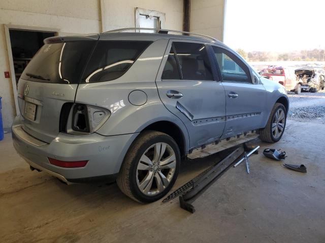 4JGBB8GB7BA729405 - 2011 MERCEDES-BENZ ML 350 4MATIC BLUE photo 3