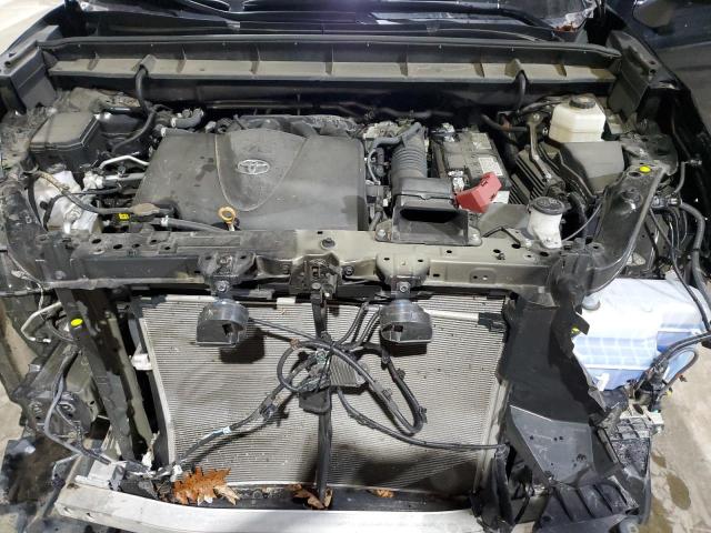 5TDGZRBH6NS596179 - 2022 TOYOTA HIGHLANDER XLE BLACK photo 12