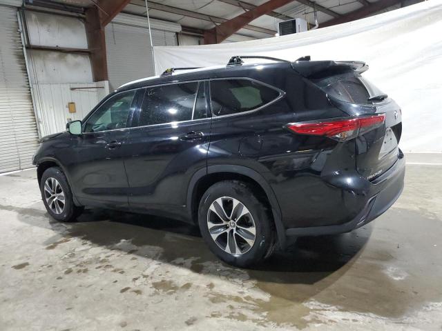 5TDGZRBH6NS596179 - 2022 TOYOTA HIGHLANDER XLE BLACK photo 2