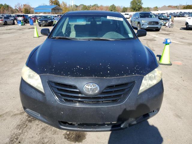 4T1BE46K17U122939 - 2007 TOYOTA CAMRY CE BLACK photo 5