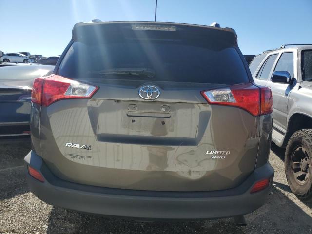 JTMDFREV0FD104675 - 2015 TOYOTA RAV4 LIMITED TAN photo 6