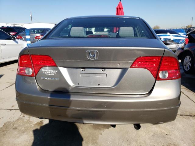 1HGFA16537L030166 - 2007 HONDA CIVIC LX GRAY photo 6