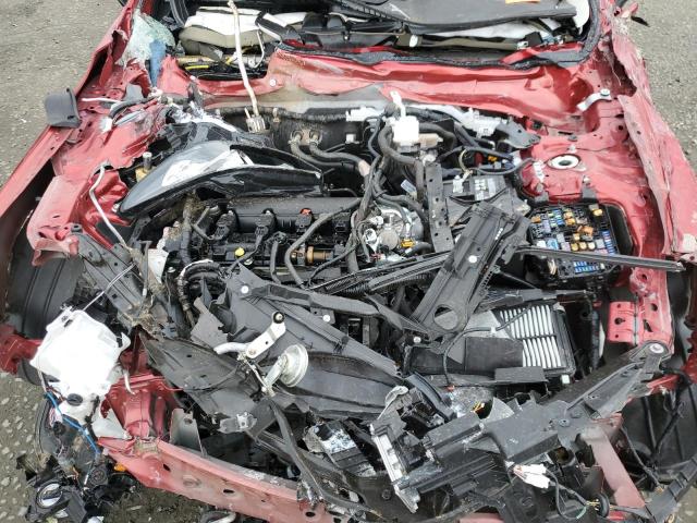 3MZBPABL9NM317262 - 2022 MAZDA 3 SELECT MAROON photo 11