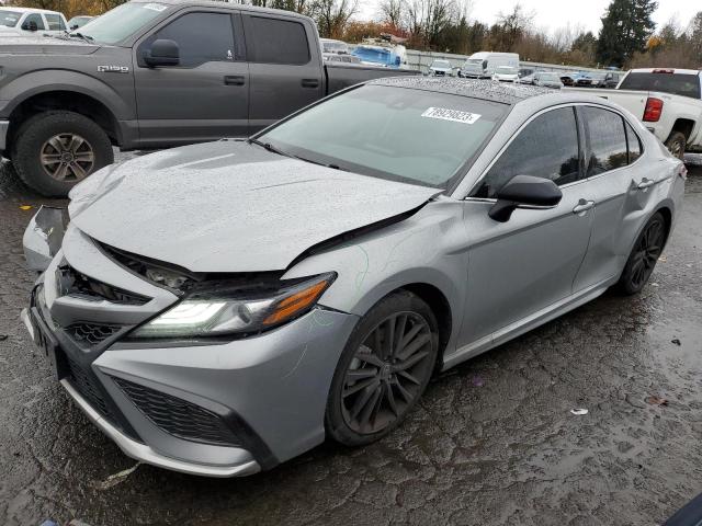 4T1K61BK2MU041218 - 2021 TOYOTA CAMRY XSE SILVER photo 1