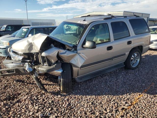 1GNEC13V25J174204 - 2005 CHEVROLET TAHOE C1500 TAN photo 1