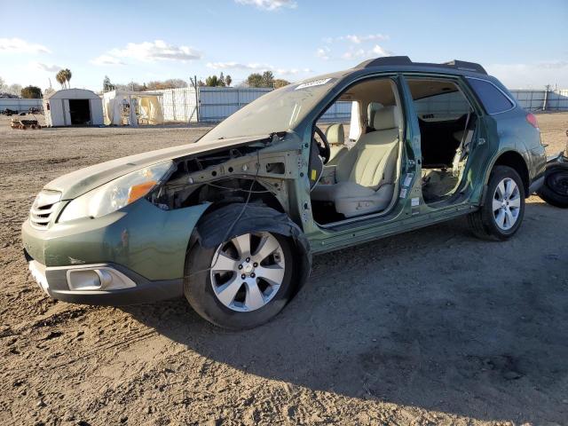 4S4BRBCC5B3407499 - 2011 SUBARU OUTBACK 2.5I PREMIUM GREEN photo 1