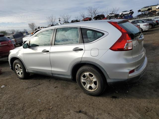 5J6RM4H35FL011255 - 2015 HONDA CR-V LX GRAY photo 2