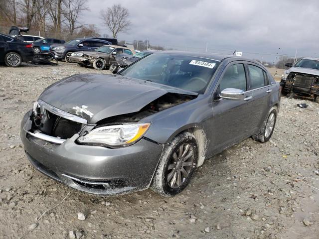 1C3CCBCG0DN598693 - 2013 CHRYSLER 200 LIMITED GRAY photo 1