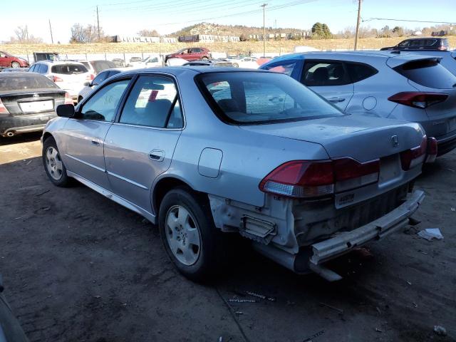 1HGCG16582A062276 - 2002 HONDA ACCORD EX SILVER photo 2