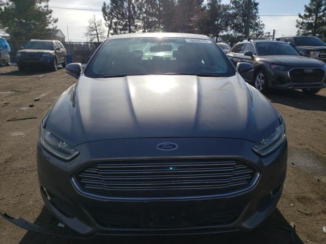 3FA6P0H90ER172888 - 2014 FORD FUSION SE GRAY photo 5