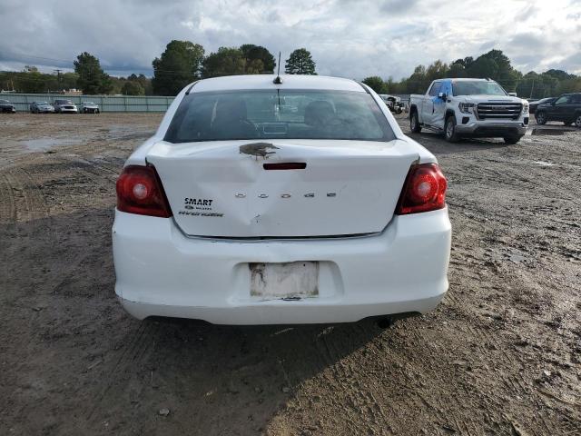 1C3CDZAB6DN563055 - 2013 DODGE AVENGER SE WHITE photo 6