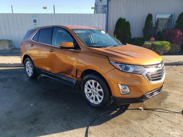 2GNAXJEV7J6263113 - 2018 CHEVROLET EQUINOX LT ORANGE photo 4