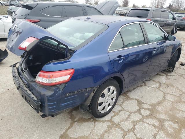 4T4BF3EK2BR114355 - 2011 TOYOTA CAMRY BASE BLUE photo 3