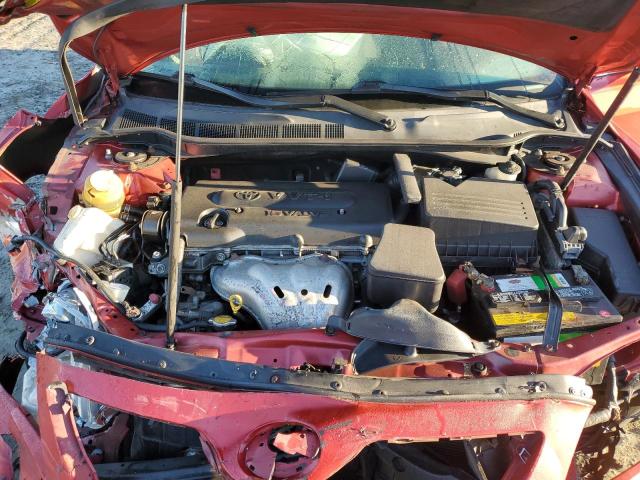 4T1BE46K39U297468 - 2009 TOYOTA CAMRY BASE RED photo 11