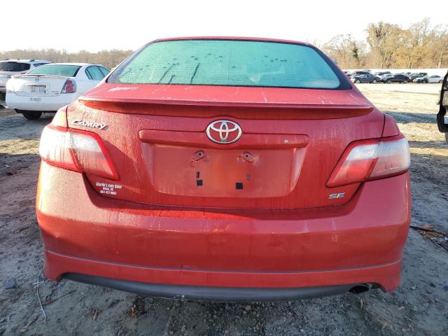 4T1BE46K39U297468 - 2009 TOYOTA CAMRY BASE RED photo 6