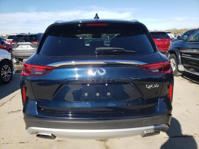 3PCAJ5M15KF110144 - 2019 INFINITI QX50 ESSENTIAL BLUE photo 6