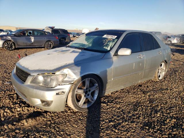 JTHBD192640091125 - 2004 LEXUS IS 300 SILVER photo 1