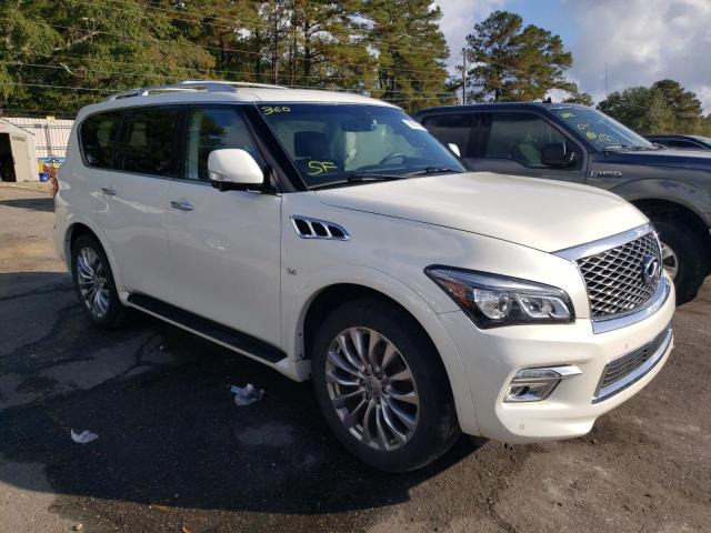 JN8AZ2NF9H9646054 - 2017 INFINITI QX80 BASE WHITE photo 4