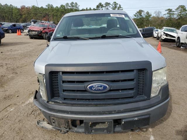 1FTMF1EW6AKE47750 - 2010 FORD F150 SILVER photo 5