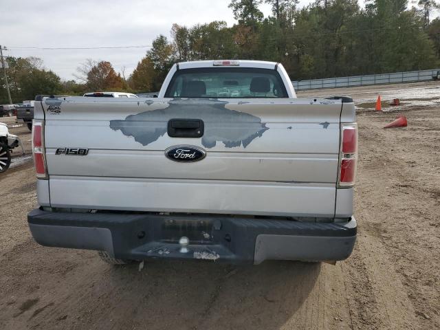 1FTMF1EW6AKE47750 - 2010 FORD F150 SILVER photo 6