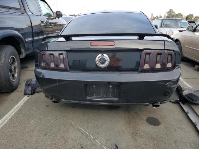 1ZVHT82H695146265 - 2009 FORD MUSTANG GT BLACK photo 6