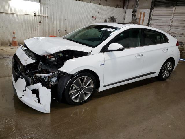 KMHC85LC3JU101726 - 2018 HYUNDAI IONIQ LIMITED WHITE photo 1