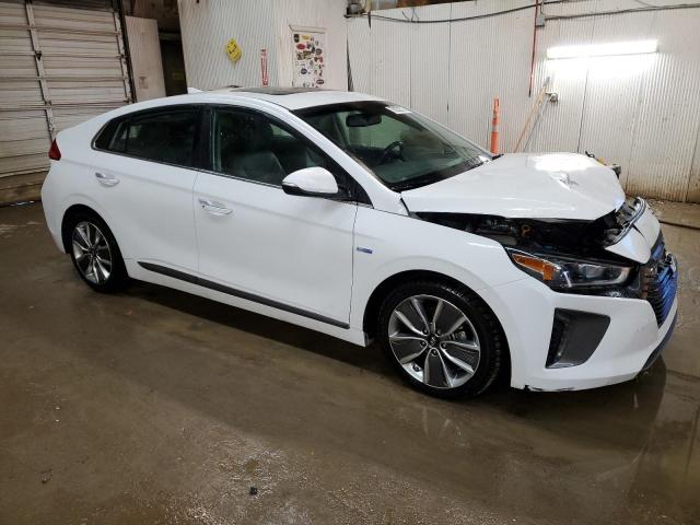 KMHC85LC3JU101726 - 2018 HYUNDAI IONIQ LIMITED WHITE photo 4