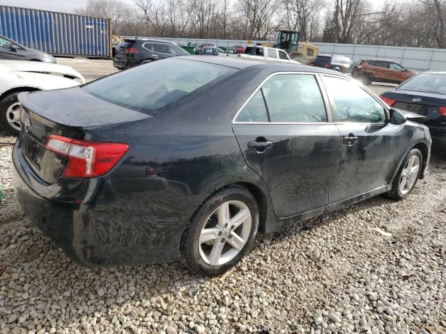 4T1BF1FK3EU335609 - 2014 TOYOTA CAMRY L BLACK photo 3