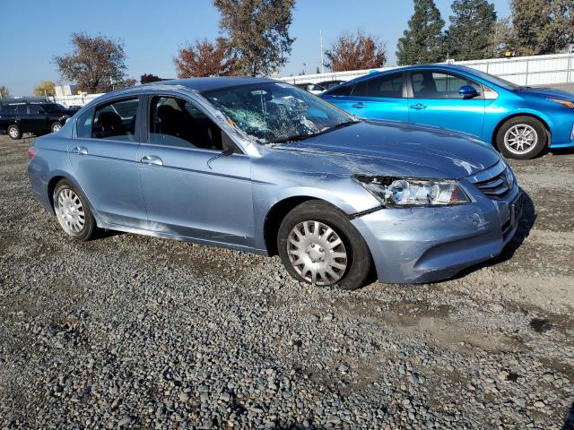 1HGCP2F36CA125137 - 2012 HONDA ACCORD LX TURQUOISE photo 4