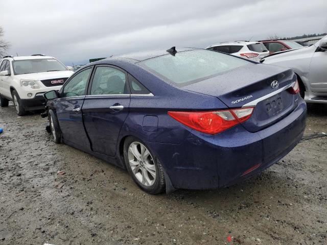 5NPEC4AC6CH497740 - 2012 HYUNDAI SONATA SE BLUE photo 2